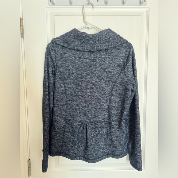 Eddie Bauer Charcoal Blue Knit Cardigan - Picture 2 of 8